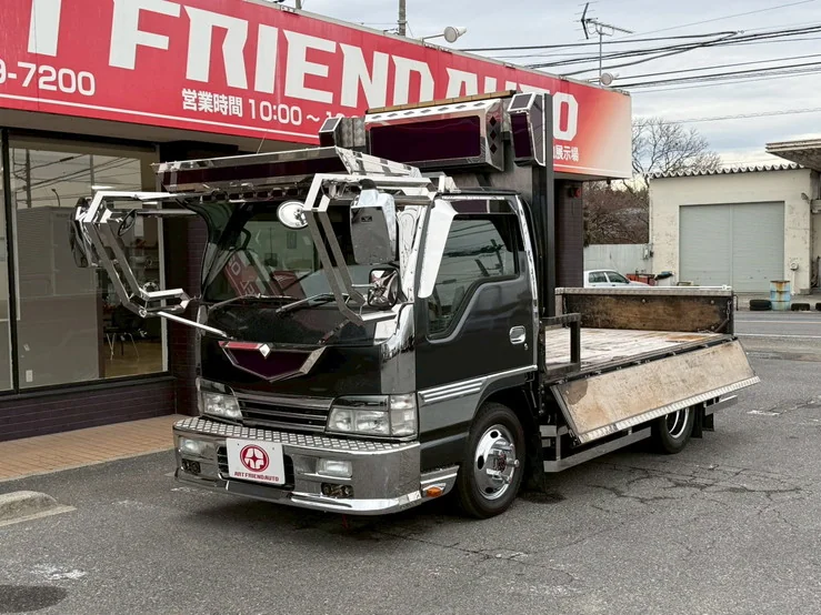 車両画像 9: 平成13年(2001)：いすゞ：エルフ：平ボデー