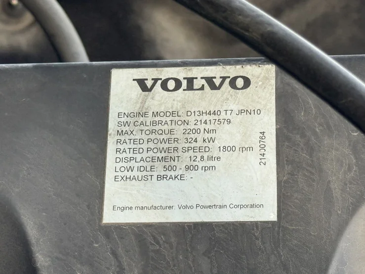 車両画像 38: 平成26年(2014)：VOLVO：FH：トレーラーヘッド