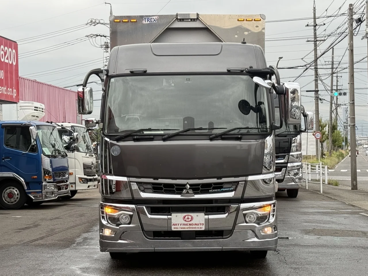 車両画像 2: 令和3年(2021)：三菱ふそう：17スーパーグレート：アルミウィング